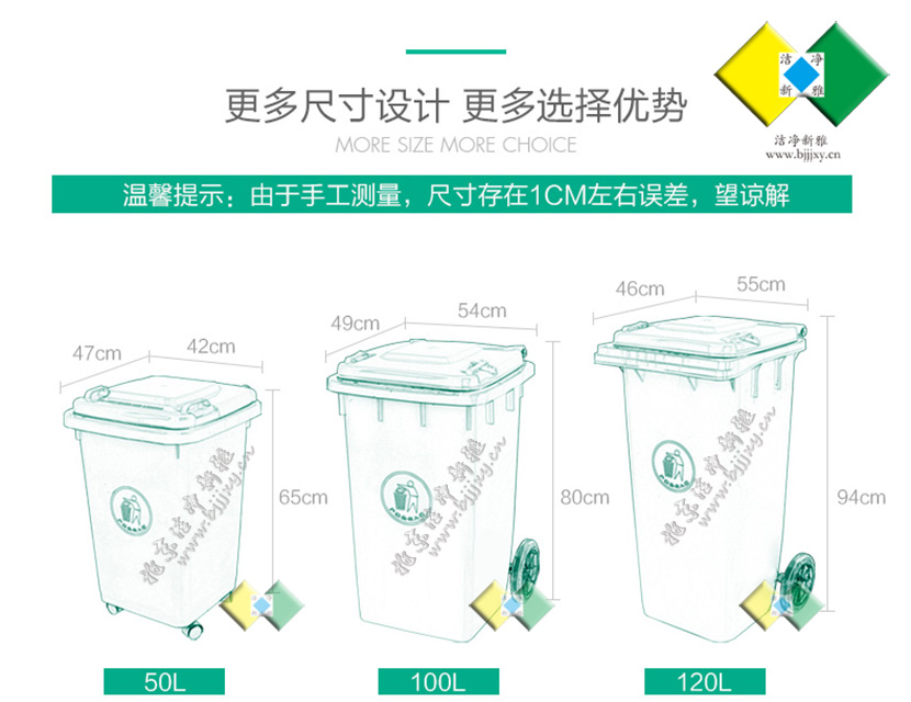 120L塑料垃圾桶 市政垃圾桶 小區(qū)垃圾桶 街道垃圾桶 生活垃圾桶 北京垃圾桶 